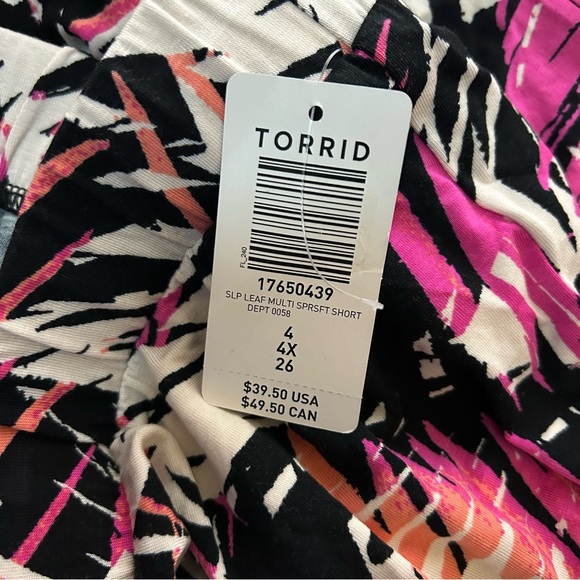 Torrid Sleep Lounge Super Soft Lace Trim Short - 4X - Picture 5 of 8